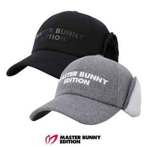 [마스터바니에디션] (411E4CP202) 남성 엠보싱 로고 퍼 믹스 이어워머 볼캡