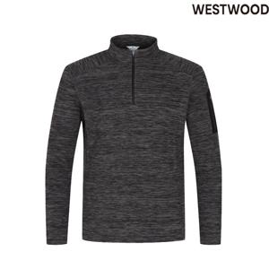 [웨스트우드]남성 겨울 마운틴 플리스 집업 티셔츠 WO4MTTS339