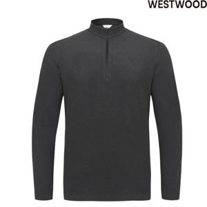 [웨스트우드]남성 겨울 엔트리 기모 집업티셔츠 WO4MTTS393