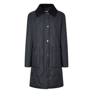 [닥스골프] 여성 경량 퀼티드 롱 점퍼 (DNJU5D713BK)