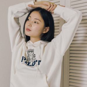 [폴햄]여성) 빅 그래픽 후드 맨투맨 (PHF4TH2010)