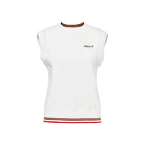 [와이드앵글] 여성 CO 전판 패턴 라운드 베스트 WWU25K53W3