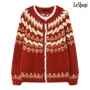 [르샵]에센셜 노르딕 패턴 니트 가디건 (DP4CK046A)