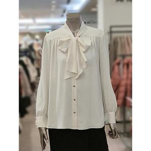 미니멈 세이브존03 미니멈 V넥 타이 블라우스 AGMZCGWB8940A