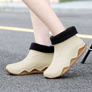 기모 방한 남녀공용 2컬러 컴포트폼 레인부츠 TAIN49