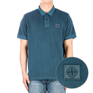 [스톤아일랜드] (10152SC67 V0024) 남성 카라 반팔 티셔츠