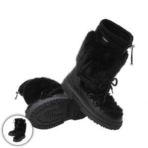 [마스터바니] 여성 퍼 믹스 스트링 윈터 부츠 골프화 (421E4SE201)