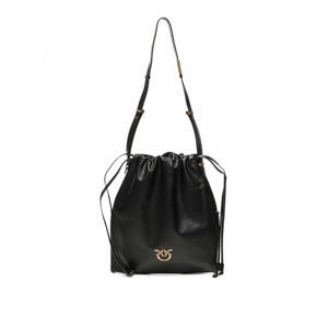 [PINKO] 라프리마 여성 숄더 백 위드 로고 104359A0QOZ99Q 블랙 /8