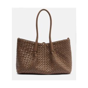 보테가베네타 Pinacoteca 인트레치아토 레더 토트 백 P01117802