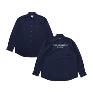 우영미 백로고 남성 셔츠 W253SH07812N