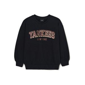 MLB키즈긴팔티 JQT 7AMTV0446-50BKS 바시티 기모 맨투맨 뉴욕양키스