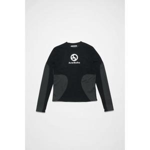 아크네 스튜디오 긴팔 티셔츠 BL0409900 BLACK DOM