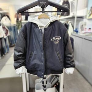 유솔 sh06 유니 패딩 야구 점퍼 ULJP25W02