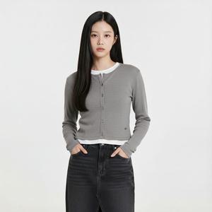 [행텐 틴즈]여성 웨일 슬림핏 가디건 레이어드 티셔츠_057(10560-131-203-45)