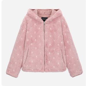 [써스데이아일랜드](T258MLT236W)플라워 자수 후드 퍼 점퍼