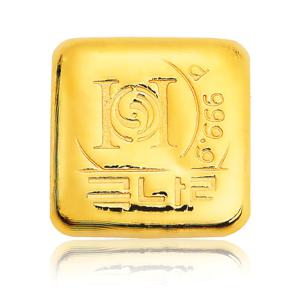 [순금나라] 24K 포나인 999.9 투자형 실속 골드바 37.5g (덩어리금)