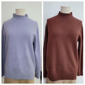 올리비아하슬러 DP01 라쿤 터틀넥 풀오버 OHEWSW201