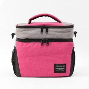 아이스박스 알로팜 보냉 가방 B132(핑크)도시락가방