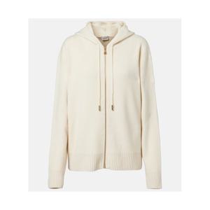 몽클레어 후드 울 캐시미어 집업 카디건 P01127313