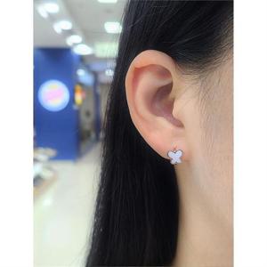 파이치치 세이브존05 14k 금 화이트 원터치 귀걸이 GHMR121318-3PE