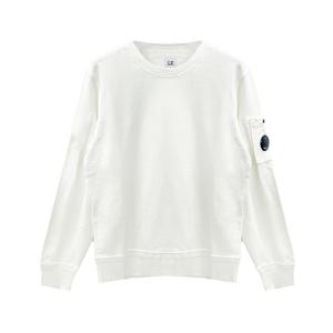 [스크래치/불량] [CP컴퍼니] 렌즈 와펜 맨투맨 티셔츠/아이보리/14CMSS136A 005398G 103