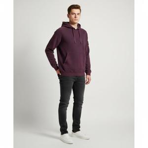 스톤아일랜드 731562090  와펜 패치 로고 워싱 후드 티셔츠