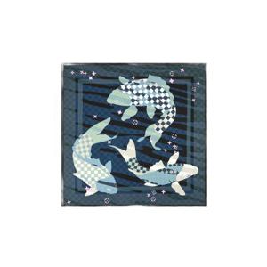 루이비통 다미에 코이 반다나 그레이 M96889