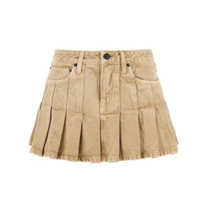 26 SS 발렌시아가 플리츠 데님 미니 스커트 838711TSWB2