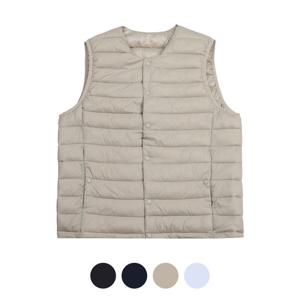 [파파브로]멘즈 데일리 경량 버튼 패딩 조끼 WS-VEP-WCVM583
