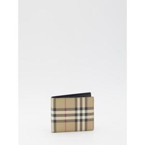 버버리 체크 바이폴드 지갑 8113133 BEIGE
