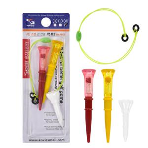 코비스 골프티 VS TEE 2단스텝 끈연결 스프링티 VS117B 미들티+숏티