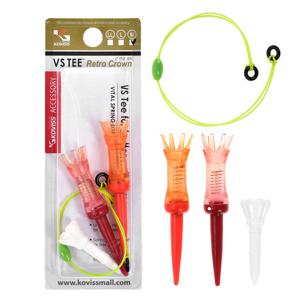 코비스 골프티 VS TEE 끈연결 크라운티 VS137A 미들티+숏티