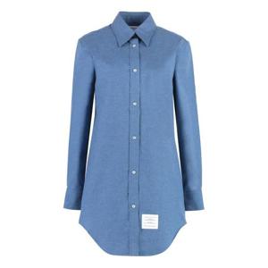 톰브라운 반팔 티셔츠 FDSE33AF0351 440 blue