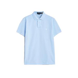 폴로 랄프로렌 남성 반팔 카라티 클래식핏 연블루(014)