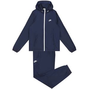 [정품] 나이키 스포츠웨어 클럽 라인드 우븐 트랙 수트 트레이닝복 세트 (DR3338-410)