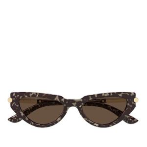 알렉산더맥퀸 캣아이 볼드 패턴 프레임 선글라스 AM0520S 002