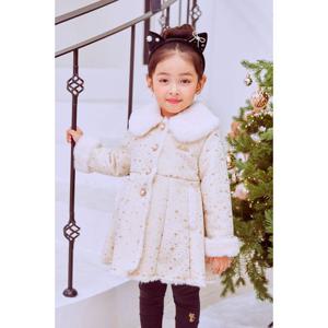 [프렌치캣(정상)]BG 별 무스탕 코트(Q56DBC020)