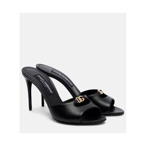 돌체앤가바나 DG 레더 뮬 P01138342