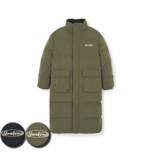 MLB 공용 베이직 와샤 중량 롱패딩 다운 점퍼 (3ADJB1756)