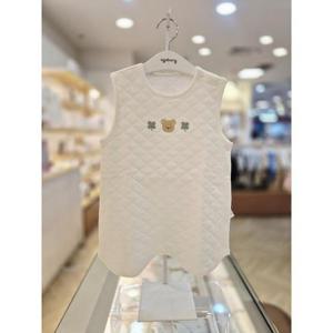 아가방 세이브존03 아가방 크림 포포 수면조끼 AG01T157502A