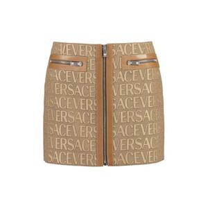 베르사체 숏 스커트 10109261A03315 2N740 Beige