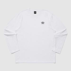 엄브로긴팔티 LQC UQ121CRL19-WHT 에센셜 긴팔 티셔츠 / WHITE