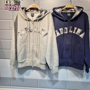 유솔 대동백화점 DP01 체크백색  후드집업 ULJM26201