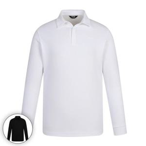 [핑] 남성 기능성 오픈 카라 긴팔 티셔츠 111E3TO381