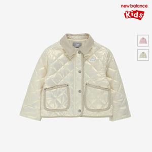 [뉴발란스키즈] NK9QG1881G(39) 아이보리 NBgC) 여아 신학기 퀼팅 자켓