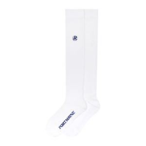 M 포트메인골프양말 NQC T3242PSC02WHT PREMIUM MESH KNEE SOCKS - WHITE