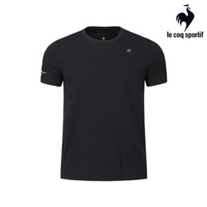 [르꼬끄] 남녀공용 르프레쉬 반팔 티셔츠 QR123ERS23_BLK