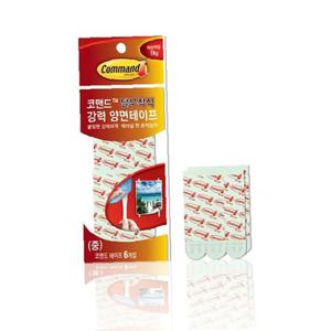 3M 코맨드 훅 17024M 화이트 리필테이프 중 3개