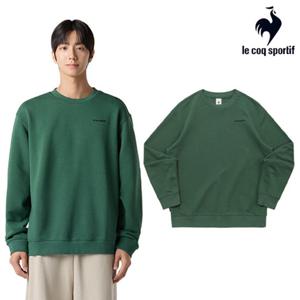 [르꼬끄] 남녀공용 에센셜 맨투맨 QR123LFS11_DGN