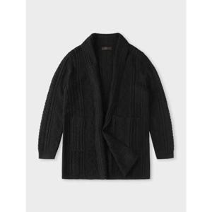 [빠니깔레][본사직영] 숄 칼라 케이블 니트 가디건 M-INIT69